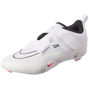 Imagem de Nike Tênis de ciclismo masculino SuperRep Cycle 2 Next Nature DH33, Branco preto sirene vermelho, 39