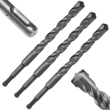 Imagem de Broca Vídea Fura Parede Concreto 6Mm X 160Mm Sds Plus 06 Un - Fertak