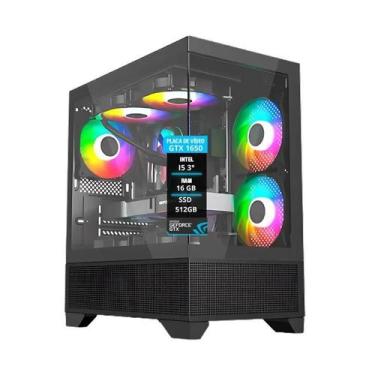 Imagem de Pc Gamer I5 3 Gtx 1650 Memória 16Gb Ssd 512Gb - Amorim Tech