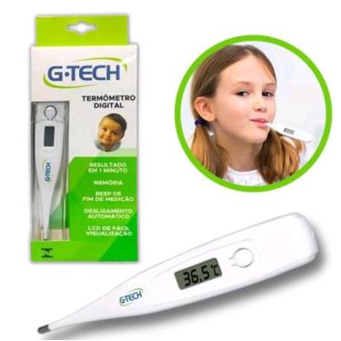 Imagem de Termômetro Digital G-tech Th1027 Branco - G.TECH