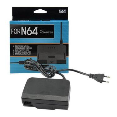 Imagem de Fonte Nintendo 64 110-220v Bivolt N64 Ac Adaptador - TechBrasil
