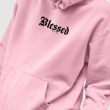 Imagem de Blusa Moletom Genuine Grit Masculino Estampado Algodão 30.1 Blessed, R