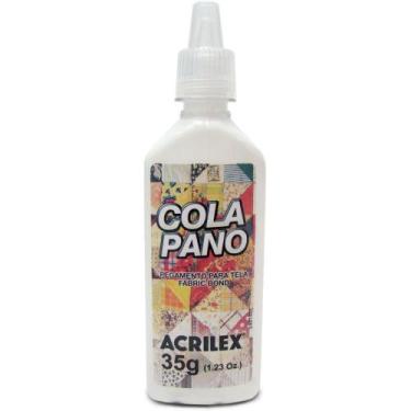 Imagem de Cola Pano Super Cola Pano Acrilex Bisnaga 35G Caixa com 12 Unidades
