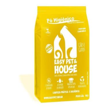 Imagem de Pó Higiênico Serragem Para Gatos Cães Easy Pet & House 1kg Diversos Ar