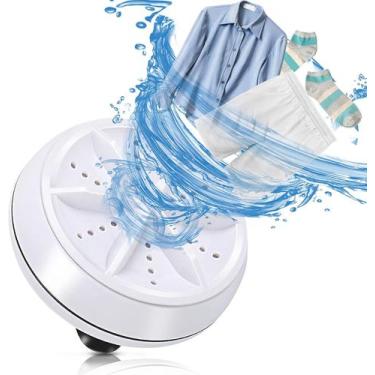 Imagem de Máquina de lavar portátil, mini máquina de lavar com ventosas, limpeza