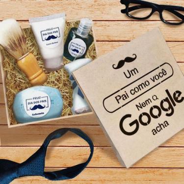 Imagem de Caixinha Decorada Tema Pai Presente Dia dos Pais em MDF 15x15x5 - Expr