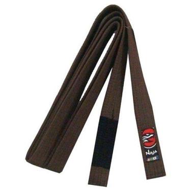 Imagem de Faixa Naja Adulto Extreme Ponta Preta Jiu Jitsu, A1, Marron