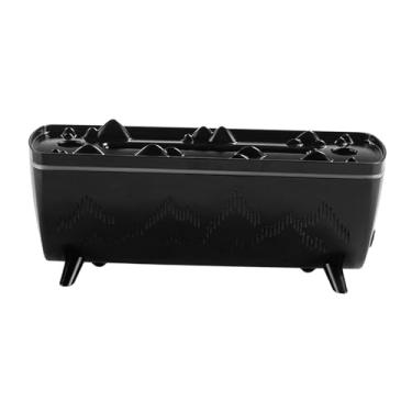 Imagem de Generic Difusor de umidificador difusor de óleo essencial controle remoto com chamas luz aroma spray máquina umidificador névoa fria, Preto