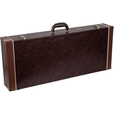 Imagem de Crossrock Capa retangular de madeira serve para bandolim estilo F - marrom vintage (CRW620MFBR-R)