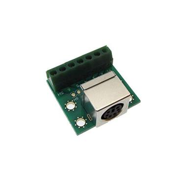 Imagem de Terminais de parafuso de placa de breakout 6P 6-Pin PS/2 PC conectores - Preto