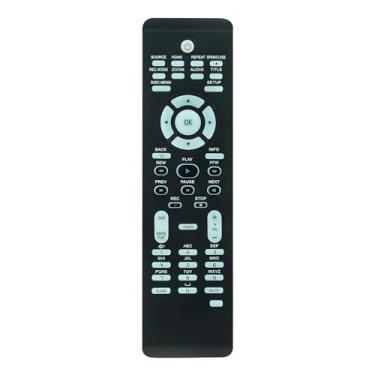 Imagem de Allimity Controle remoto substituído adequado para gravador de DVD Philips DVDR3475 DVDR3475/37