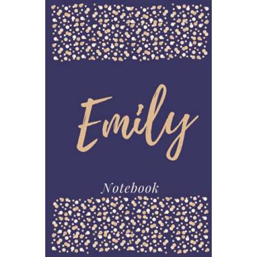 Imagem de Emily Notebook: Emily Personalised Notebook - Emily Name Notebook - Emily Personalised Gift - Emily Name Gift - Jotter with 50 lined pages
