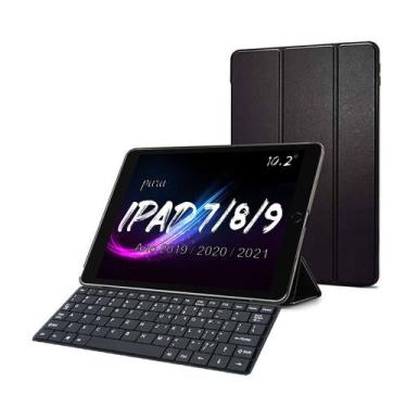 Imagem de Capa Case iPad 9 ª Geração 10,2 - (2021) com teclado - Álamo, Preto