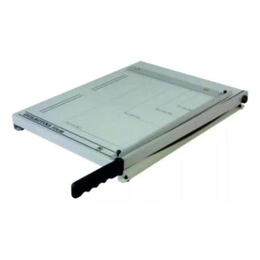 Imagem de Guilhotina para papel manual A4 30cm em aço para 20 Folhas - Cassmar 
