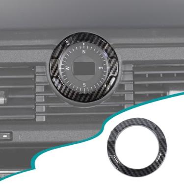 Imagem de Anel de Cronômetro de Círculo de Bússola de Carro ABS Interior Decorativo Compatível com Ineos Grenadier 2020 -2025 Painel Central Ar Condicionado Tomada Acessórios Capa de Bússola (Estilo A, Padrão