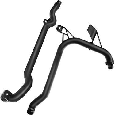 Imagem de Tubo de refrigeração de água de entrada do aquecedor do motor com anéis de vedação de substituição para BM-W E36 E39 E46 E85 320i 323i 325i 328i 330i 525i 528i 530i Z3 Z4 conjunto de 2 peças