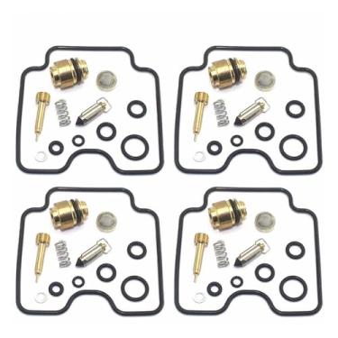 Imagem de Kit de reparo de carburador de motocicleta peças de reconstrução de junta de agulha flutuante para Suzuki GSX750F Katana 1998-2006 GSX750 GSX 750 F