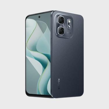 Imagem de Smartphone Infinix Hot 50i 4GB ram 256GB 4G Câmera Dupla 48MP + Selfie 8MP nfc 5000mAh 6,7 120Hz - Preto Obsidiana