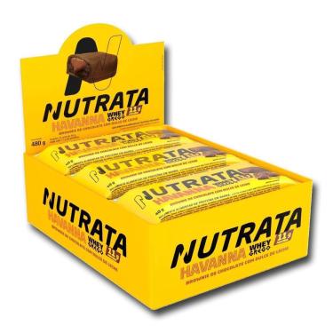 Imagem de Whey Grego Bar Doce De Leite Havanna Brownie 12Und - Nutrata