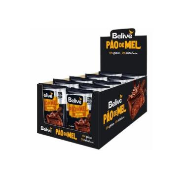 Imagem de Pão De Mel Zero Açúcar, Glúten e Lactose Belive 10x45g