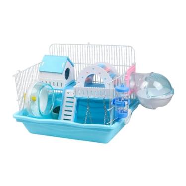 Imagem de Ｂｅｓｇａ Cobaias gaiol hamster gaiola sem tampa de gaiola de gaiola de pequenos animais internos para ratos hedgehog africano sírio anão hamster