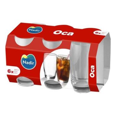 Imagem de Jogo De Copo Oca 300ml 6pcs - Nadir Figueiredo Cor, Transparente, 6