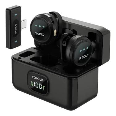 Imagem de Microfone de Lapela Sem Fio Techguia Bluetooth MCF29