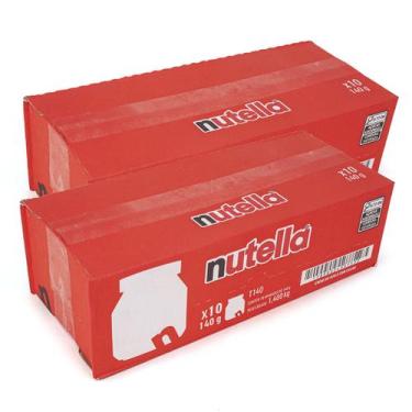 Imagem de Creme Avelã Nutella Kit 20 Potes de 140gr Ferrero