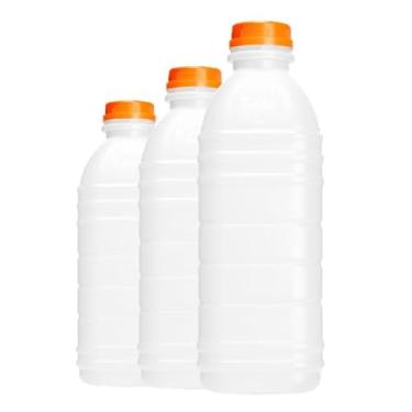 Imagem de 100 Garrafa Garrafinha caldo de cana 200ml delivery pead pet descartavel