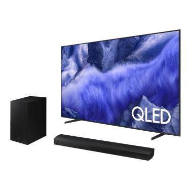 Imagem de Combo Samsung Vision AI TV 50&quot; QLED 4K QEF1 2025 + Soundbar HW-B550