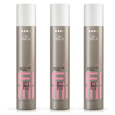 Imagem de Kit EIMI Spray Fixador Mistify Me Strong 500ml | 3un | Wella