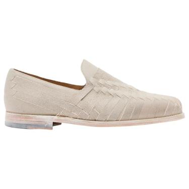 Imagem de John Varvatos Sandália masculina Antwerp Huarache Fisherman, Branco chinês, 40