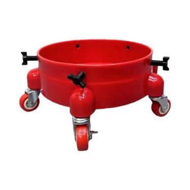 Imagem de 360 graus Carrinho De Balde Giratório Removível Com Rodízios Giratório