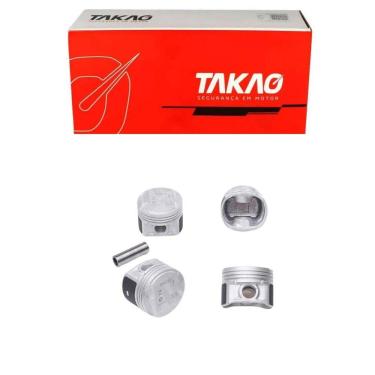 Imagem de Pistão (Jg) 206 1.0 16V 2001 A 2007 / Twingo 1.0 16V 2001 A 2005 / Kangoo 1.0 16V 2001 A 2005 / Clio 1.0 16V 2001 A 2005 - Takao Pre09100