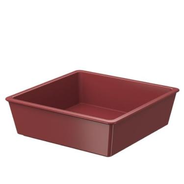 Imagem de Travessa Pequena Uno, 230ml, 10,7 x 10,7 x 3,4 cm, Vermelho Bold, Coza