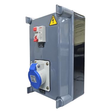 Imagem de Quadro Sobrepor C/ IDR25A + 1 Tomada Industrial N3046 IP-40 Cód. S310101DR – Steck