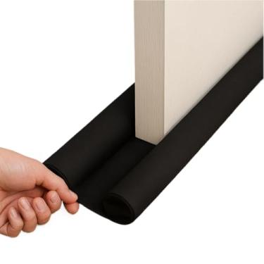 Imagem de Veda Porta 70/80/90cm Rolinho Duplo Impermeável Anti Insetos Bichos Poeira (80cm-2)