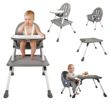 Imagem de Cadeira De Alimentação Portátil Bebê Multifuncional Com Mesa
