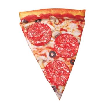 Imagem de Vaveren Fantasia de pizza de Halloween, roupas versáteis, fantasia de comida de Halloween para adereços fotográficos, Adultos 66cmx105cm