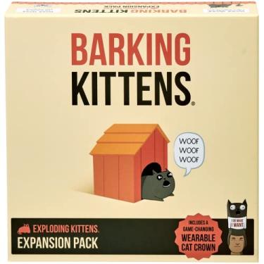 Imagem de Barking Kittens: This is The Third Expansion of Exploding Kittens Card Game - Family-Friendly Party Games - Card Games for Adults, Teens & Kids