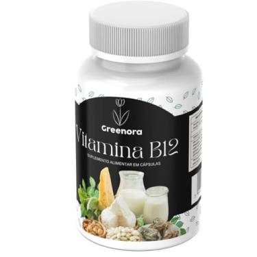 Imagem de Vitamina B12 60 Cápsulas Greenora (1 Unidade)