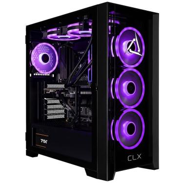 Imagem de CLX - SET Gaming Desktop - Intel Core i7 14700KF - 32GB de memória DDR5 5600 - GeForce RTX 4070 - 2TB NVMe M.2 SSD - Preto-TGMSETRTU3A01BM