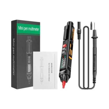 Imagem de Mini Multímetro Digital ANENG A3009 Testador Inteligente De Tensão AC 