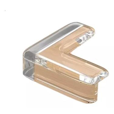 Imagem de 10 Protetor De Quina Canto Cantoneira Silicone Proteção Bebê - ProtLux