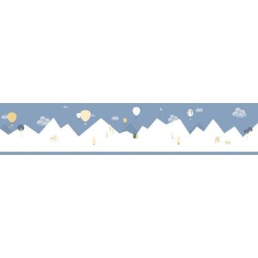 Imagem de Faixa De Parede Adesiva Sambori Ballons 7501-4 - Tam 0,16m X 5m