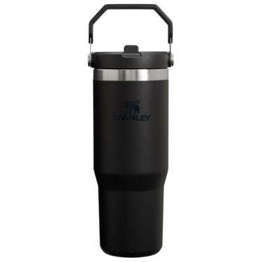 Imagem de Stanley Copo de aço inoxidável IceFlow – Garrafa de água isolada a vácuo para casa, escritório ou carro, copo reutilizável com canudo resistente a vazamentos, flip frio por 12 horas ou gelado por 2