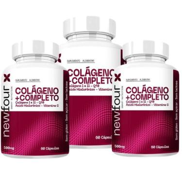 Imagem de Colágeno + Completo Colágeno I E Ii , Q10 , Ácido - New Four