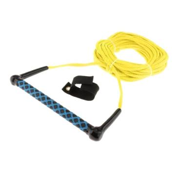 Imagem de Dynwave Corda para esqui aquático Wake Board, corda de reboque para esqui aquático com alça, linha de surf para Kneeboard, Corda Amarela