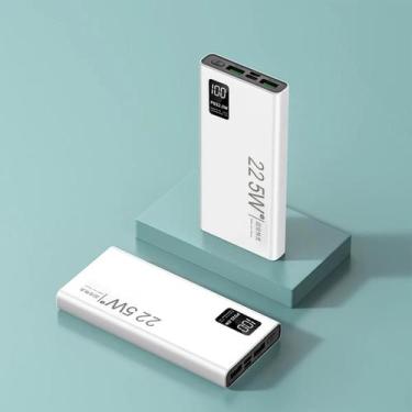 Imagem de Power Bank ONPRIME 10000mAh  Carga Rápida 22,5W com Tela Digital e Múl