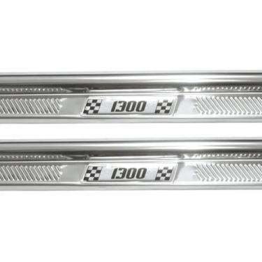 Imagem de Par Soleira De Porta Inox Vw Fusca 1300 - METALPLAST